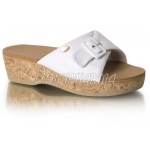 Scholl Chaussures Mules Wappy Blanc