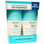 Vichy Déodorant Anti-Transpirant bille lot de 2