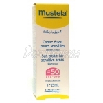 Mustela Crème Ecran Zones Sensibles SPF 50
