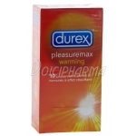 Durex Préservatif PleasureMax Warming 10 unités